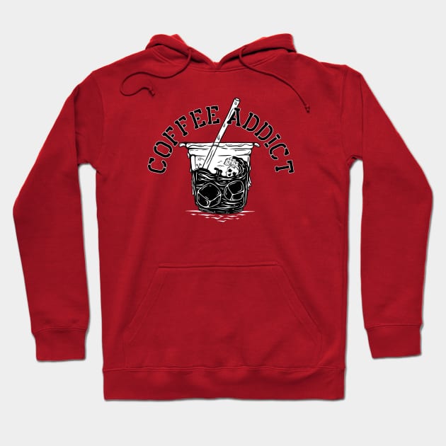 Coffee addict Hoodie by Surururr